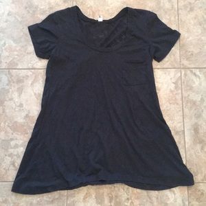 BKE black tee, size lg